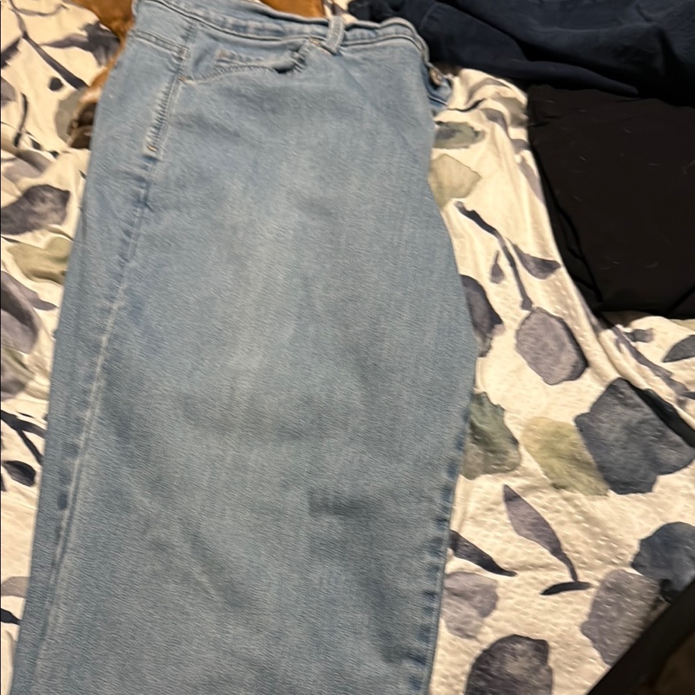Gloria Vanderbilt High Rise Light Blue Jeans